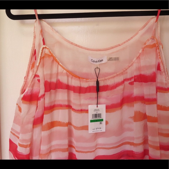 CALVIN KLEIN Stripe Blouse - Picture 6 of 7